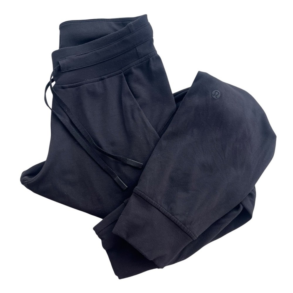 Lululemon Women’s 2 Black Ready To Rulu Pant Joggers 29” Inseam Tie Waist W5BXOS